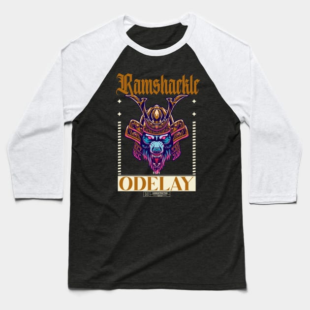 ramshackle Odelay Baseball T-Shirt by Working Mens College